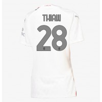 Fotbalové Dres AC Milan Malick Thiaw #28 Dámské Venkovní 2023-24 Krátký Rukáv